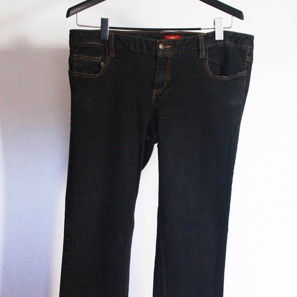 Dickies Low-Rise Black Size 18 Skinny Jeans